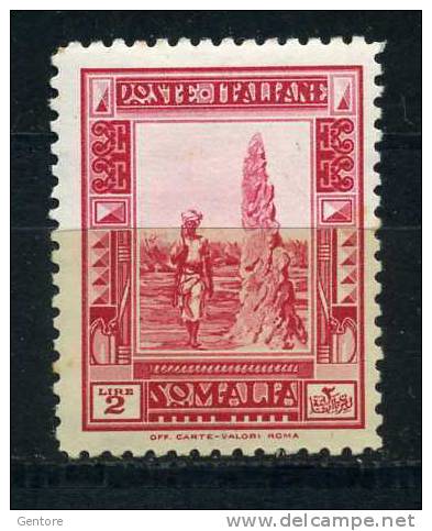 SOMALIA 1932 Touristic Set  Perf. 12  Cat. Sassone N° 179  MINT NEVER HINGED** Rust Points - Somalia