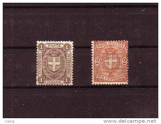 Italia Sass.65-66  - Nuovi Illing. ** MNH Gomma Splendida - Neufs