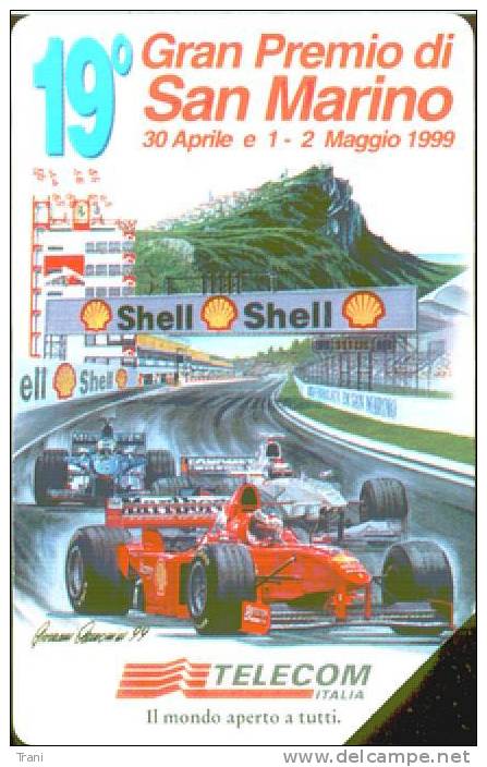 SAN MARINO - 19° Gran Premio 1999 - Pubbliche Figurate Ordinarie