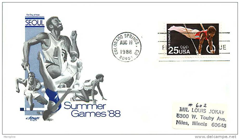 1988  Seoul Summer Olympics  Gymnastics  Sc 2380 - 1981-1990