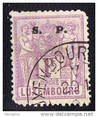 1882  Armoiries 1 Fr.  Surchargé &laquo;S. P.&raquo;  Mi Nr D 45 - Dienstmarken