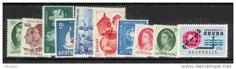 Australia-1963 Year 10 Values,MNH - Verzamelingen