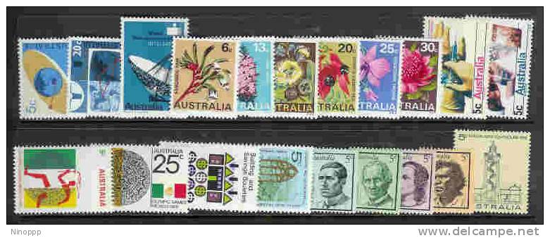 Australia-1968 Year ASC $ 453-472,, 20 Stamps MNH - Verzamelingen