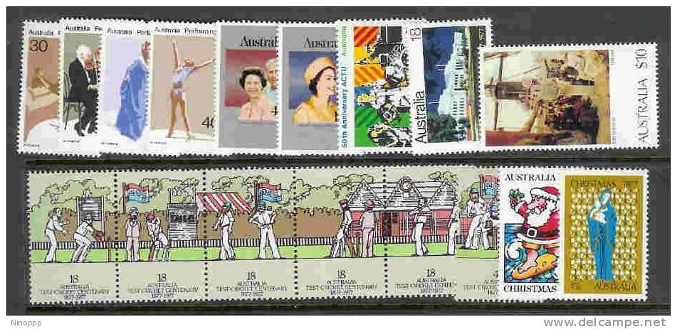 Australia-1977 Year,17 Stamps MNH - Verzamelingen