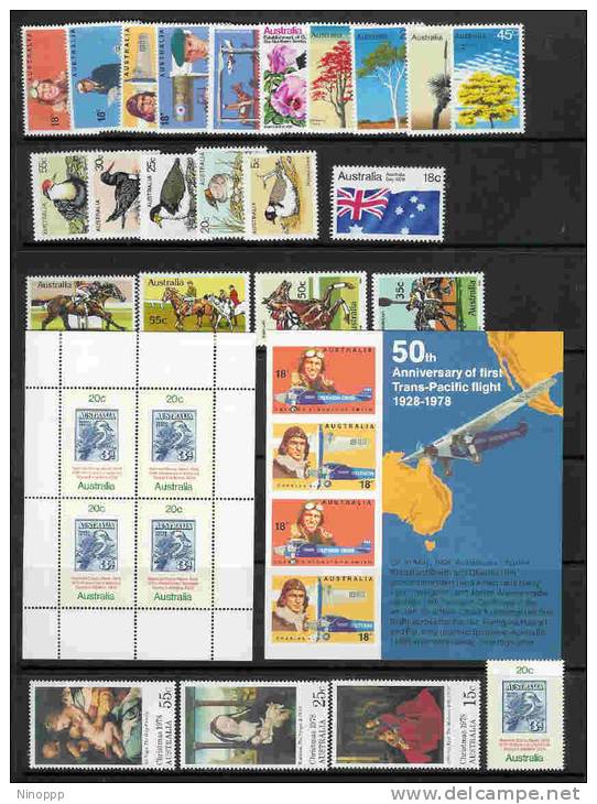 Australia-1978 Year  MNH - Collections