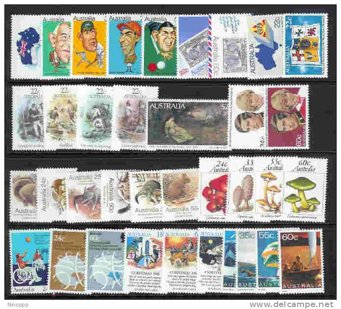 Australia-1981 Year ASC 790-824 ,36 Stamps MNH - Collections