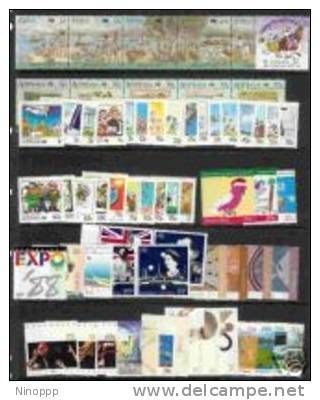 Australia-1988 Year ASC 1115-1180, 65 Stamps MNH - Collections