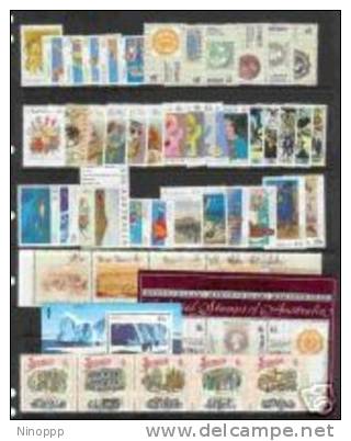 Australia-1990 Year ASC 1226-1277, 50 Stamps + 2 MS MNH - Collections