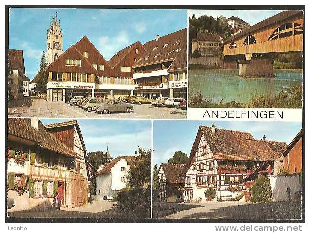Andelfingen Restaurant Wyländerstube 4-Bilder-Karte - Andelfingen
