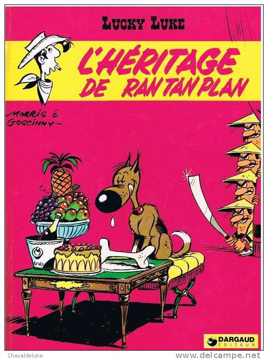 MORRIS -  GOSCINNY : LUCKY LUKE  L'HERITAGE DE RAN TAN PLAN 1974 - Lucky Luke