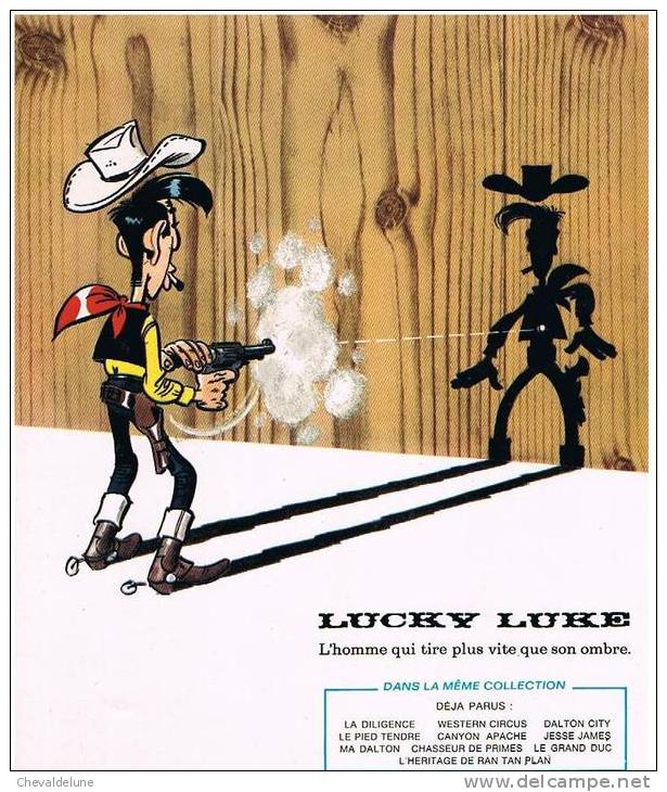MORRIS -  GOSCINNY : LUCKY LUKE  L'HERITAGE DE RAN TAN PLAN 1974 - Lucky Luke