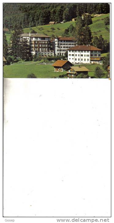 Switzerland-lungern/zentralschweiz-haus St.josep-(3/9/1977)-used In 1 Stamps - Lungern