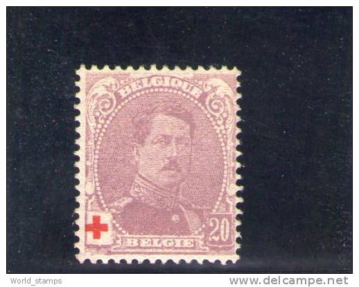BELGIQUE 1914-5 * - 1914-1915 Croix-Rouge