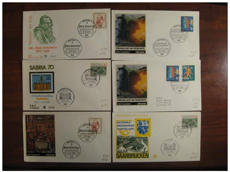 Germany  FDC 1970  No - Andere & Zonder Classificatie