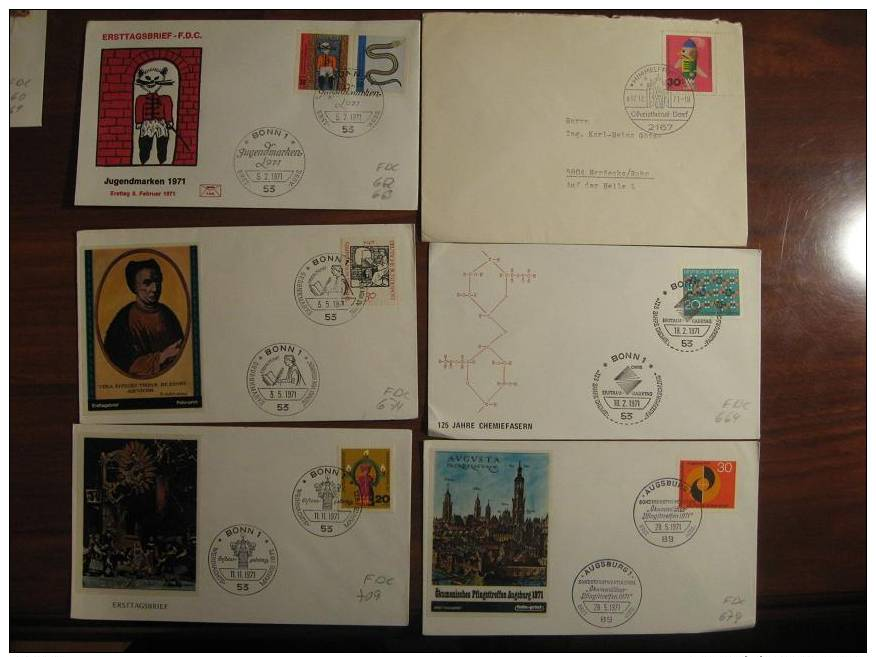 Germany  FDC 1971  No - Other & Unclassified