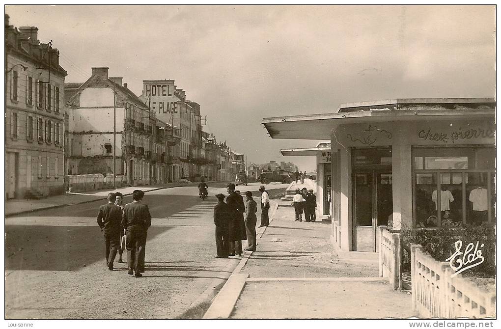 R / 62 / 45    - Luc-sur-Mer  (14 )  - Rue Guynemer  - CPSM - Luc Sur Mer