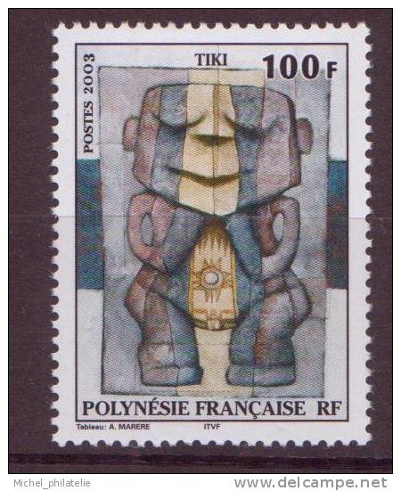 Polynesie N° 698** Neuf Sans Charniere  Tableau Art - Neufs