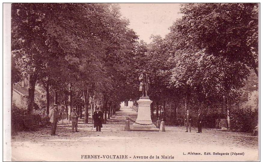 FERNEY - VOLTAIRE - AVENUE DE L A MAIRIE - Ferney-Voltaire