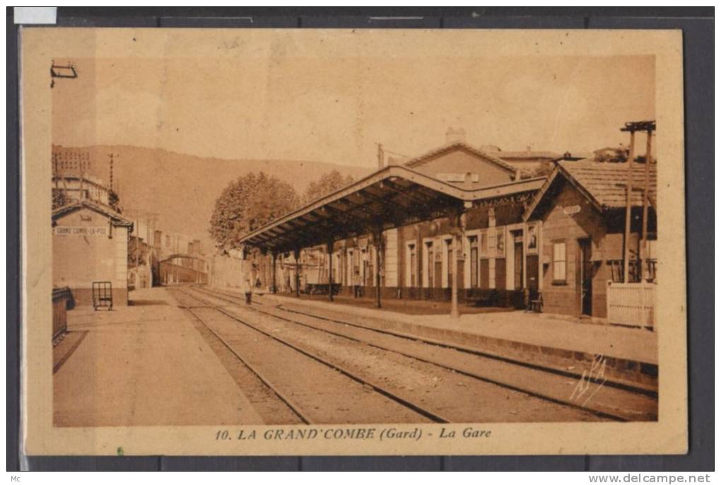 30 - Grand-Combe -  La Gare - La Grand-Combe