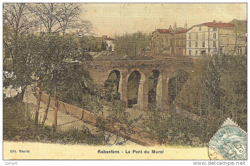 RABASTENS - LE PONT DU MUREL - Rabastens