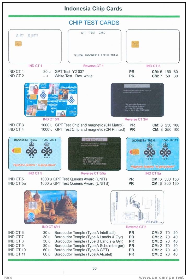 NEW - Indonesia 4 Catalogue 2011 - Microchip - Indonesia