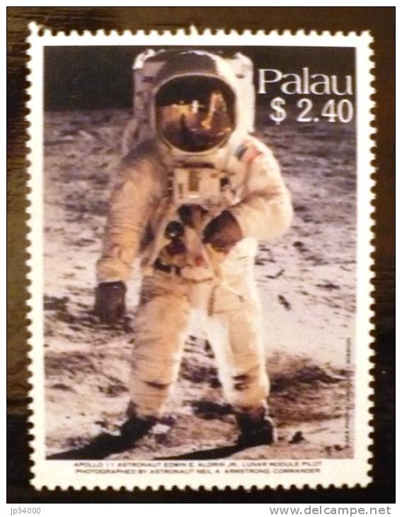 PALAU:  ESPACE. Apollo 11 ( 20 Th Anniversary Apollo 11) 1 Valeur NEUF. MNH ** Neuf Sans Charniere - Stati Uniti