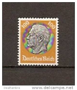 DEUTSCHES REICH DR IMPERIO HINDENBURG - MEDAILLON 1934 / MLH / 528 - Unused Stamps