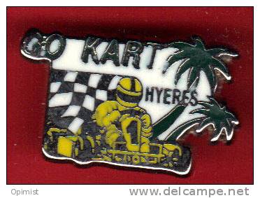 19251-karting.kart.rallye   Automobile.hyeres Les Palmiers.signé CC - Car Racing - F1