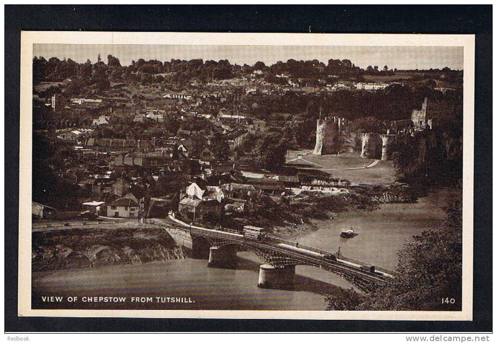 RB 807 - Postcard - View Of Chepstow From Tutshill Monmouthshire Wales - Monmouthshire