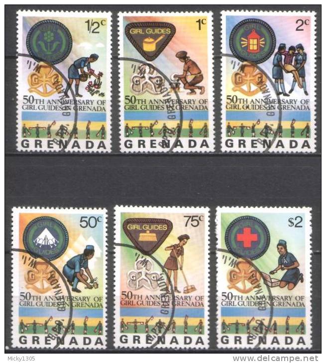 Grenada - Mi-Nr 758/763 Gestempelt / Used (p030) - Used Stamps