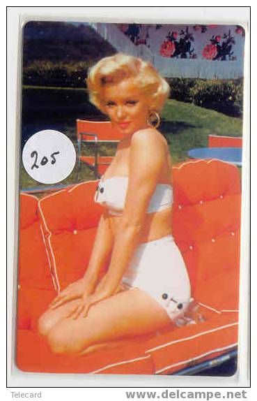 Phonecard. * Télécarte MARILYN MONROE (205) Film Cinéma Movie Kino - Cinema