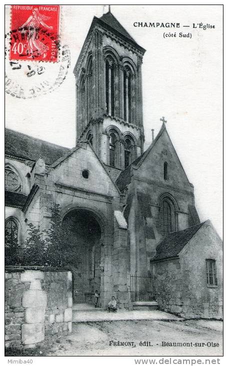 CHAMPAGNE - L'Eglise (côté Sud) - Champagne Sur Oise