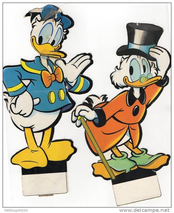 6 DECOUPIS  LE JOURNAL DE MICKEY  Personnages  Walt Disney - Autres & Non Classés