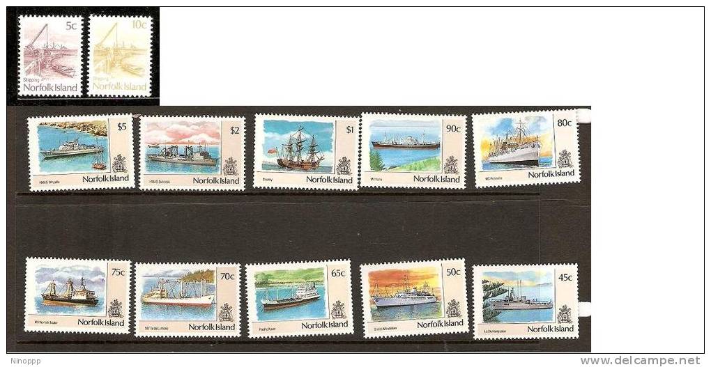 Norfolk Island-1990 Ships  MNH - Norfolk Island