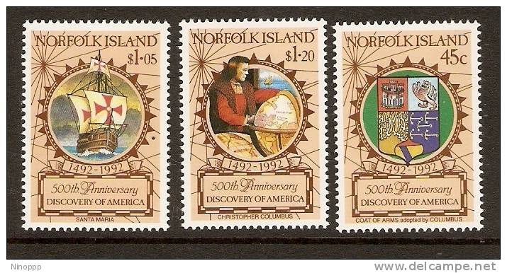Norfolk Island-1992 500th Anniversary Discovery Of America  MNH - Norfolkinsel