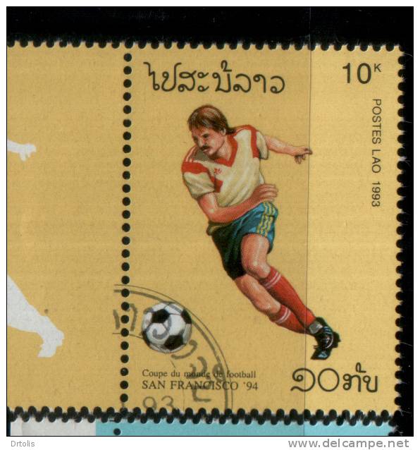 LAO / 1994 WORLD CUP SOCCER CHAMPIONSHIPS USA / VFU / 2 SCANS . - 1994 – USA