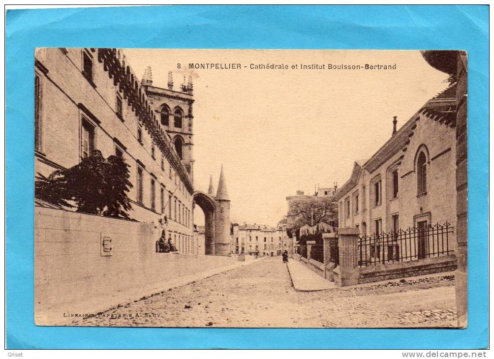 MONTPELLIER-institut Bouisson Bertrand -Années 10+20édition Bardou - Montpellier