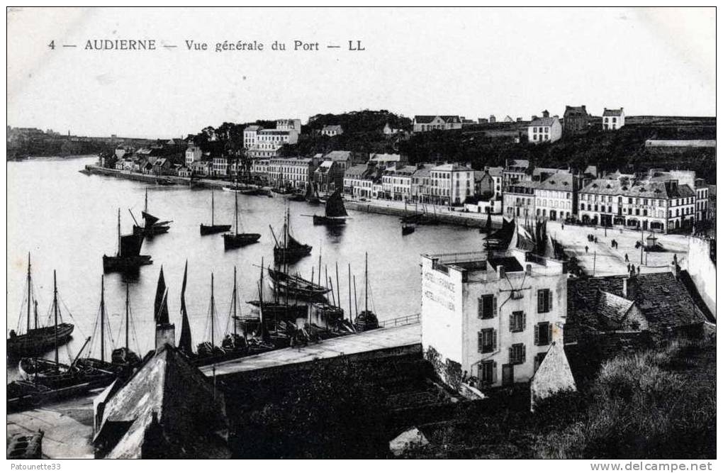 29 AUDIERNE VUE GENERALE DU PORT - Audierne