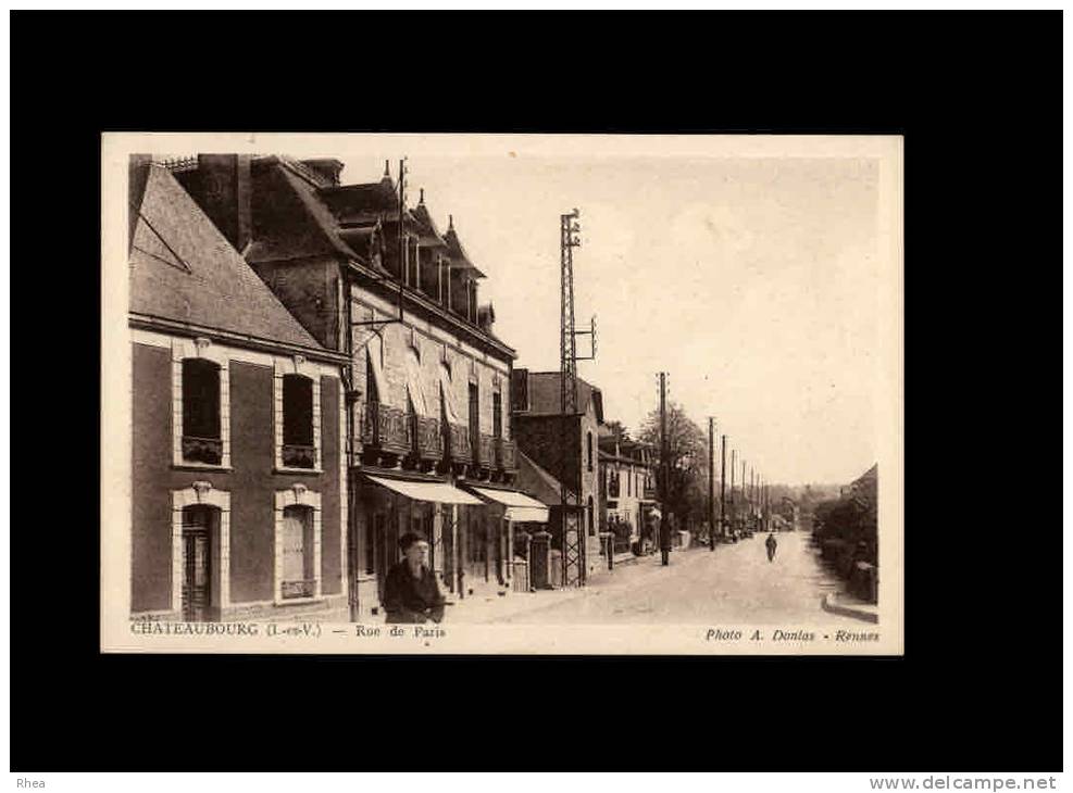 35 - CHATEAUBOURG - Rue De Paris - Other & Unclassified