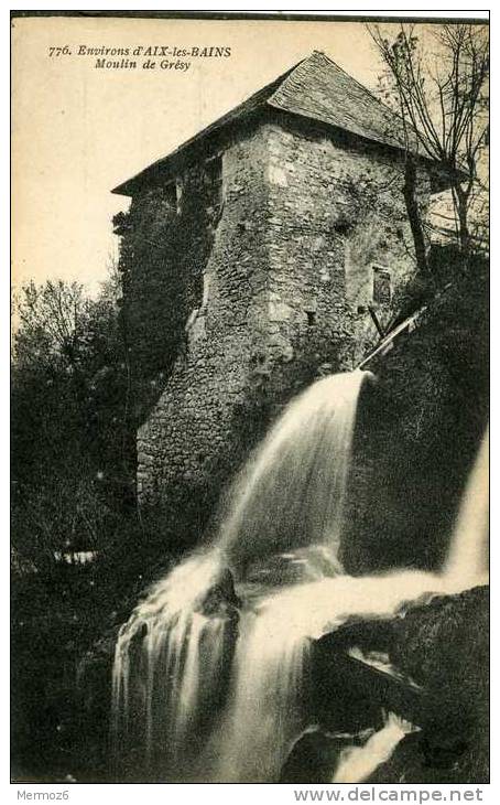 Environs D’ Aix Les Bains Moulin De Gresy 776 Goutagny Editions Cerbere - Gresy Sur Aix