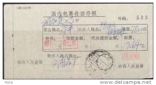 CHINA CHINE ADDED CHARGE LABELS OF JIANGXI NANCHANG 330004 - Nuevos