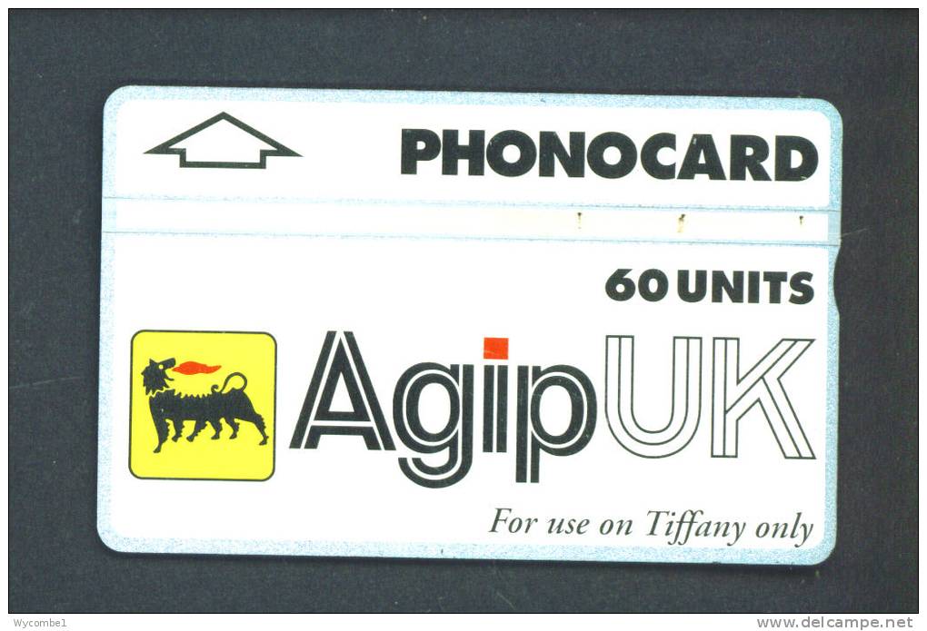 UK (OIL/GAS RIG)  -  Optical Phonecard As Scan - [ 2] Oil Drilling Rig