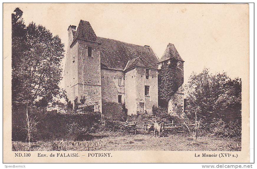 19039 Environs De Falaise - Le Manoir De Potigny . ND 130. - Autres & Non Classés