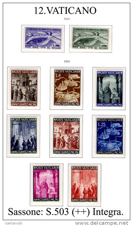 Vaticano-F0012 - Unused Stamps