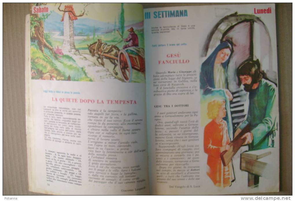 PEH/33 R.Bossa PRIMA MEDIA - SUSSIDIARIO Ed.Le Stelle Anni '50/LETTURE ILLUSTRATE - Old