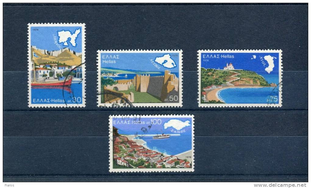 1976-Greece- "Aegean Islands"- Complete Set Used - Oblitérés