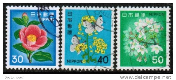 JAPAN   Scott #  1415-7  VF USED - Used Stamps