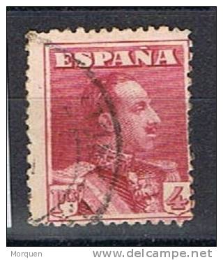 Sello 4 Pts Alfonso XIII Vaquer 1922, Num 322 º - Usados