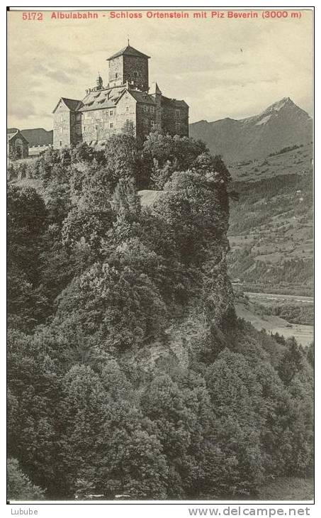 Tomils Im Domleschg - Schloss Ortenstein            Ca. 1910 - Domleschg