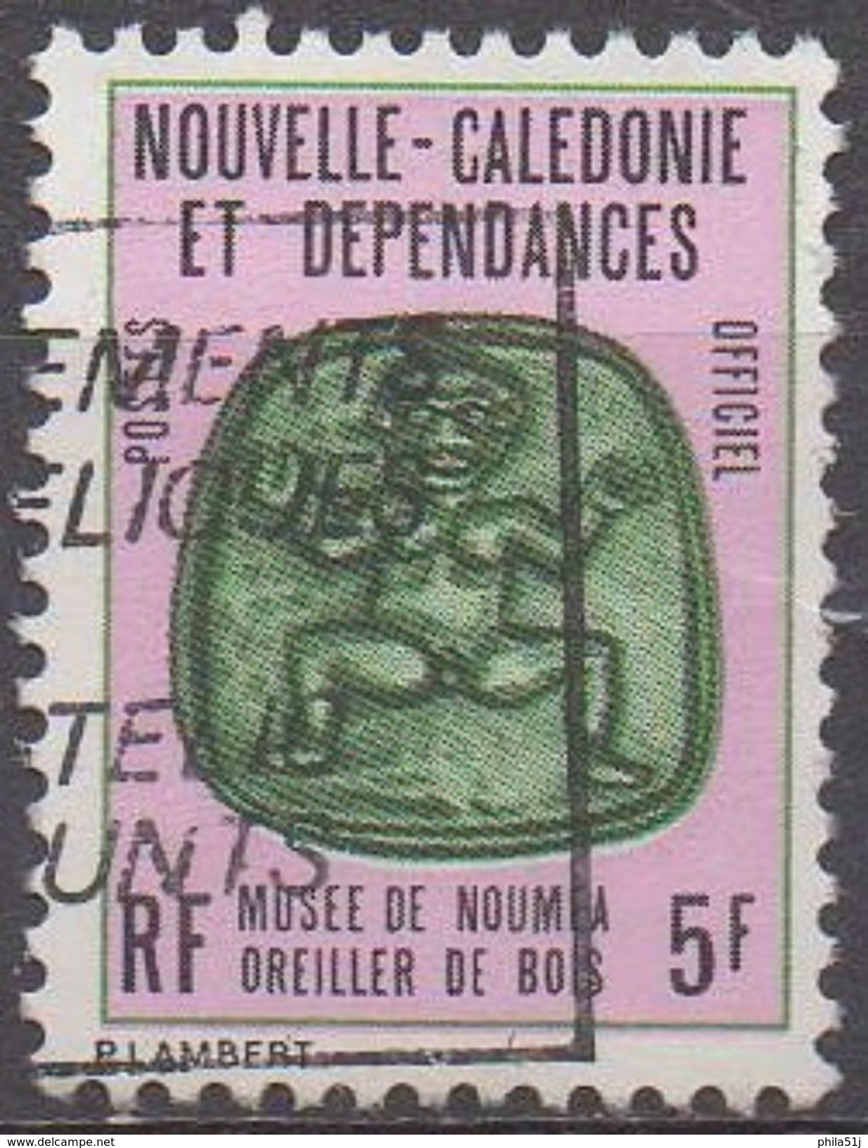 NOUVELLES-CALEDONIE  Service N°17__OBL VOIR SCAN - Service